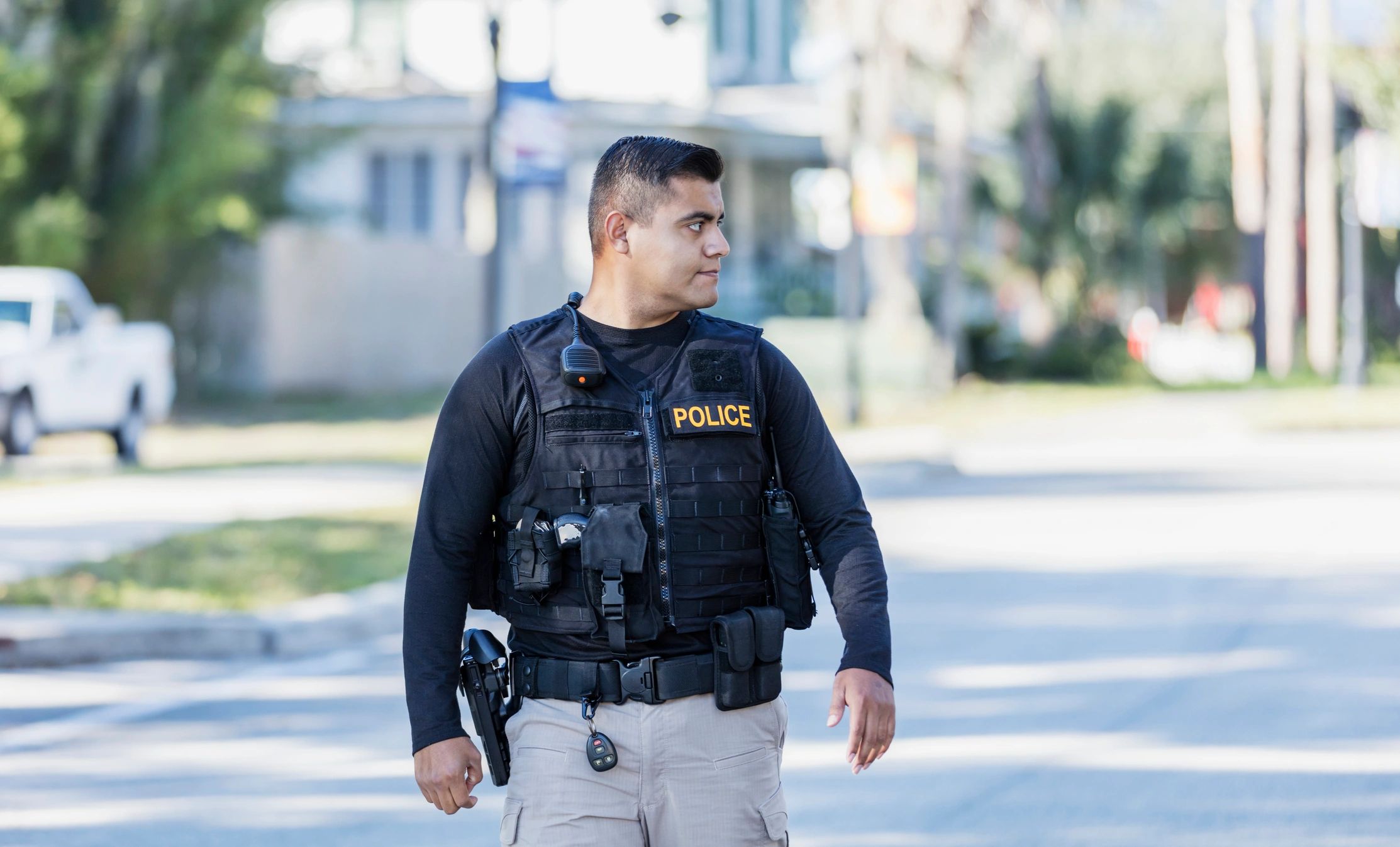 Professional officer portrait placeholder